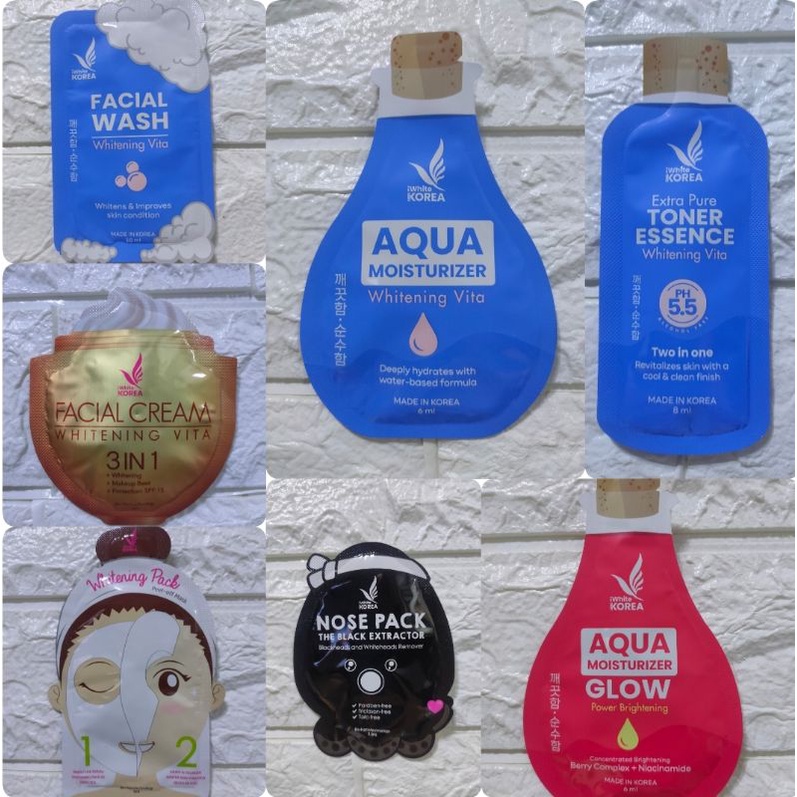 iWhite Korea Facial Cream Whitening Vita 3in1 6ml Shopee Philippines