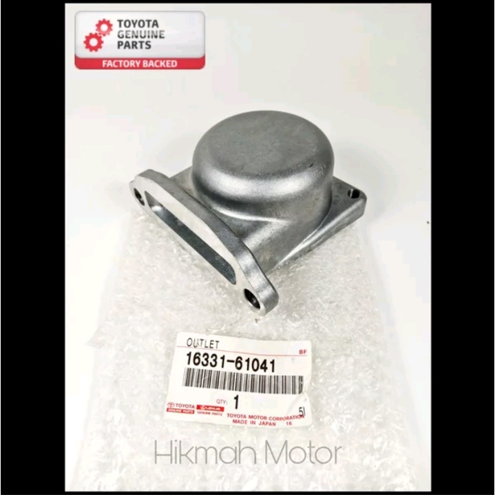 Housing Water Outlet Thermostat Toyota Landcruiser Hardtop FJ40 series Bolt 4 16331 61041
