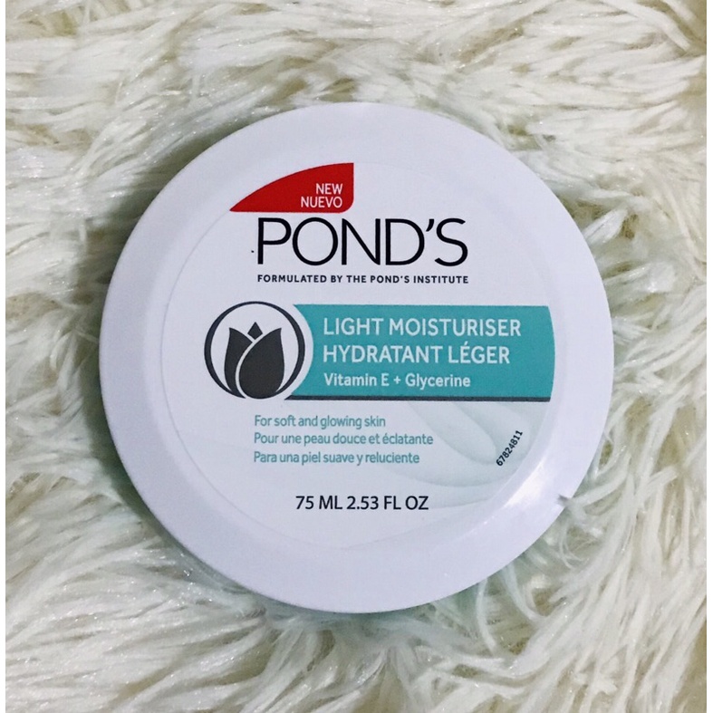 POND’S Light Moisturiser Hydratant Leger 75ml. Shopee Philippines