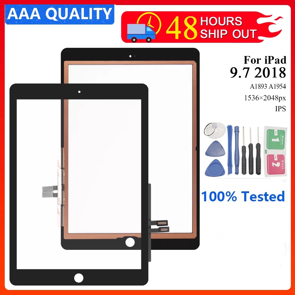 LCD Touch For Ipad 6 6Th Gen 2018 A1893 A1954 Touch Screen Digitizer Panel  LCD Display Screen For Ipad 9.7 2018 A1893 A1954