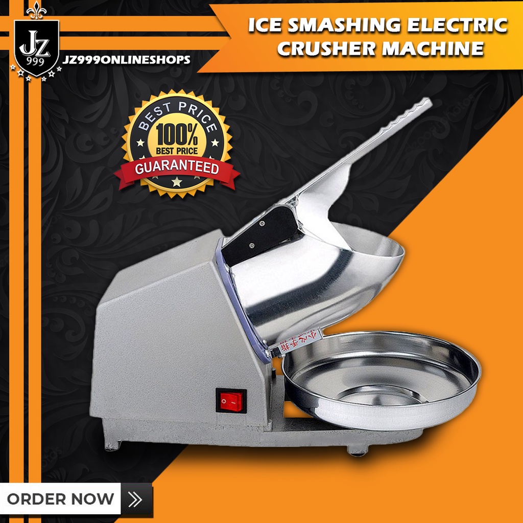 Metal Heavy Duty Ice Smashing Electric Crusher Machine Shopee Philippines