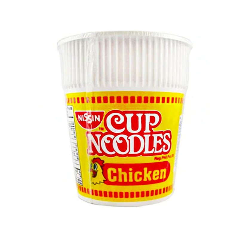 NISSIN CUP NOODLES CHICKEN FLAVOR 60G | Shopee Philippines