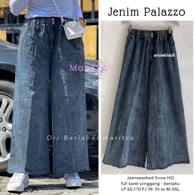 Jenim palazzo ori labeled maritza | Shopee Philippines