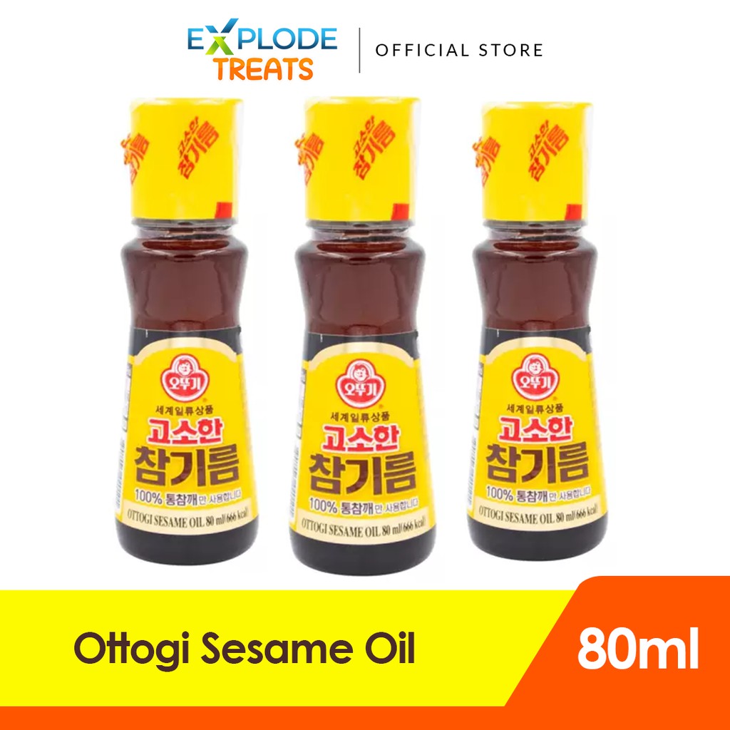 Ottogi Korean Sesame Oil 80ml/450mL Shopee Philippines