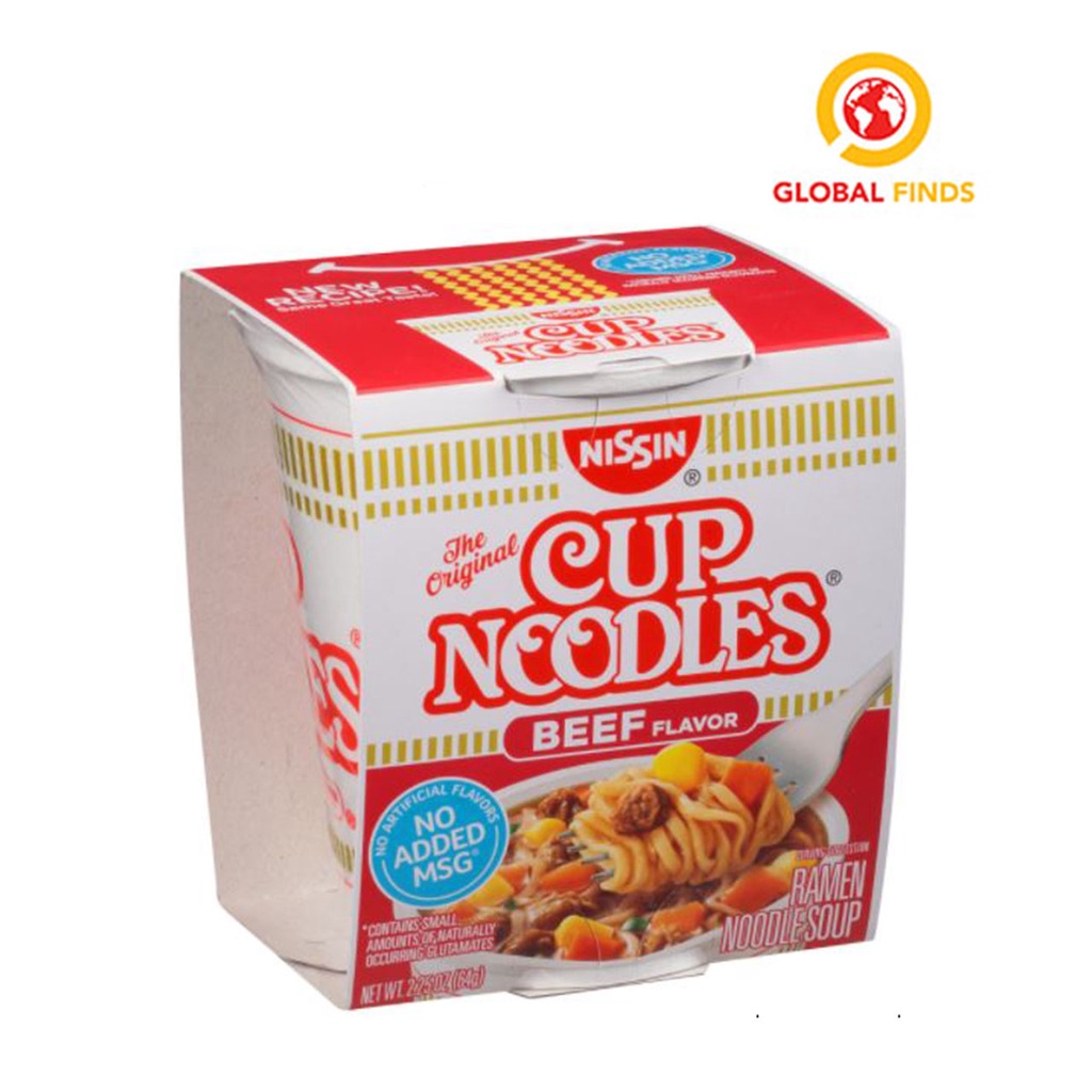 Nissin Cup Noodles Beef 2.5oz | Shopee Philippines