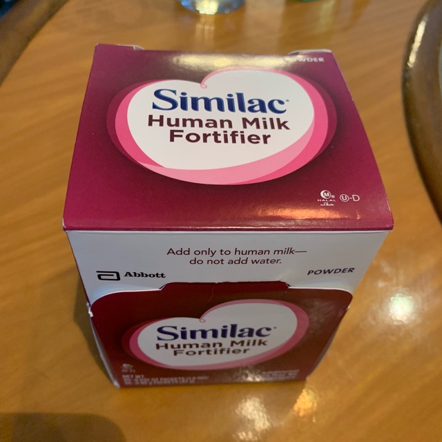 Similac human milk fortifier hot sale powder