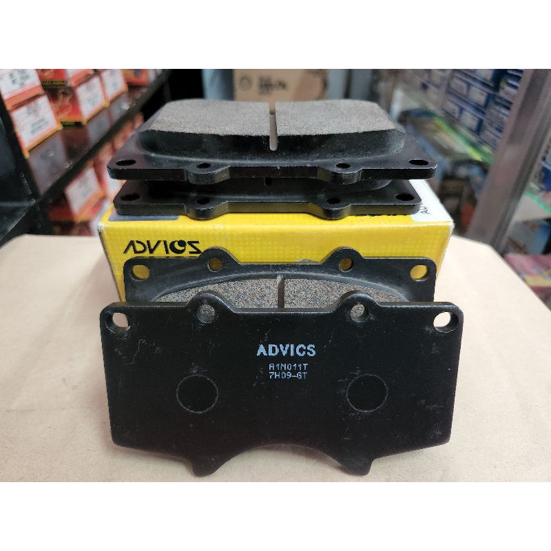 ADVICS A1N011T FRONT BRAKE PADS FOR TOYOTA LAND CRUISER PRADO, TOYOTA