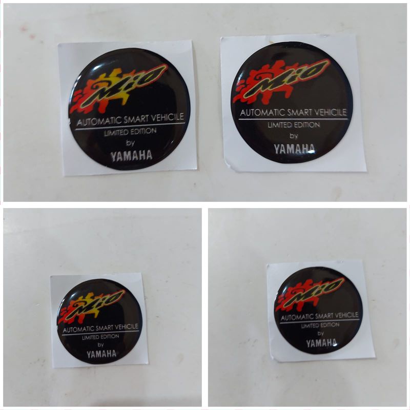 MIO AUTOMATIC SMART 3D RAISED EMBLEM STICKER | Shopee Philippines
