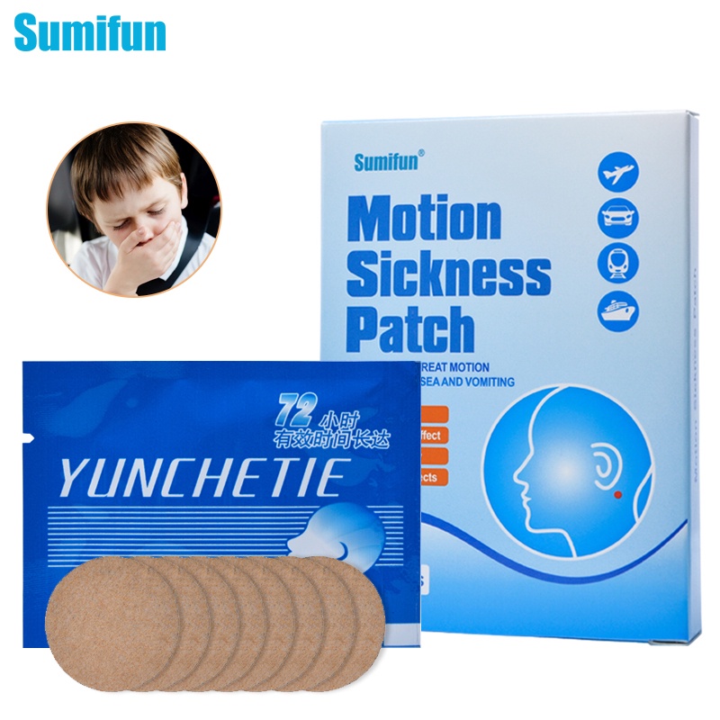 Car sickness Sticker Car Motion Sickness Anti-Airsickness Seasickness ...