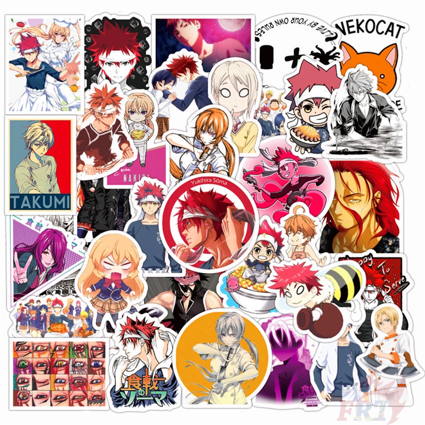 Shokugeki no Souma Sticker for Sale by Bothaina