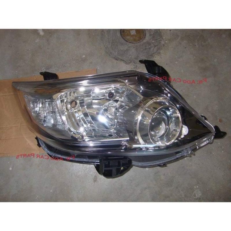 Headlight Fortuner HID Type, Manual Adjust 2012 2013 2014 2015 Shopee
