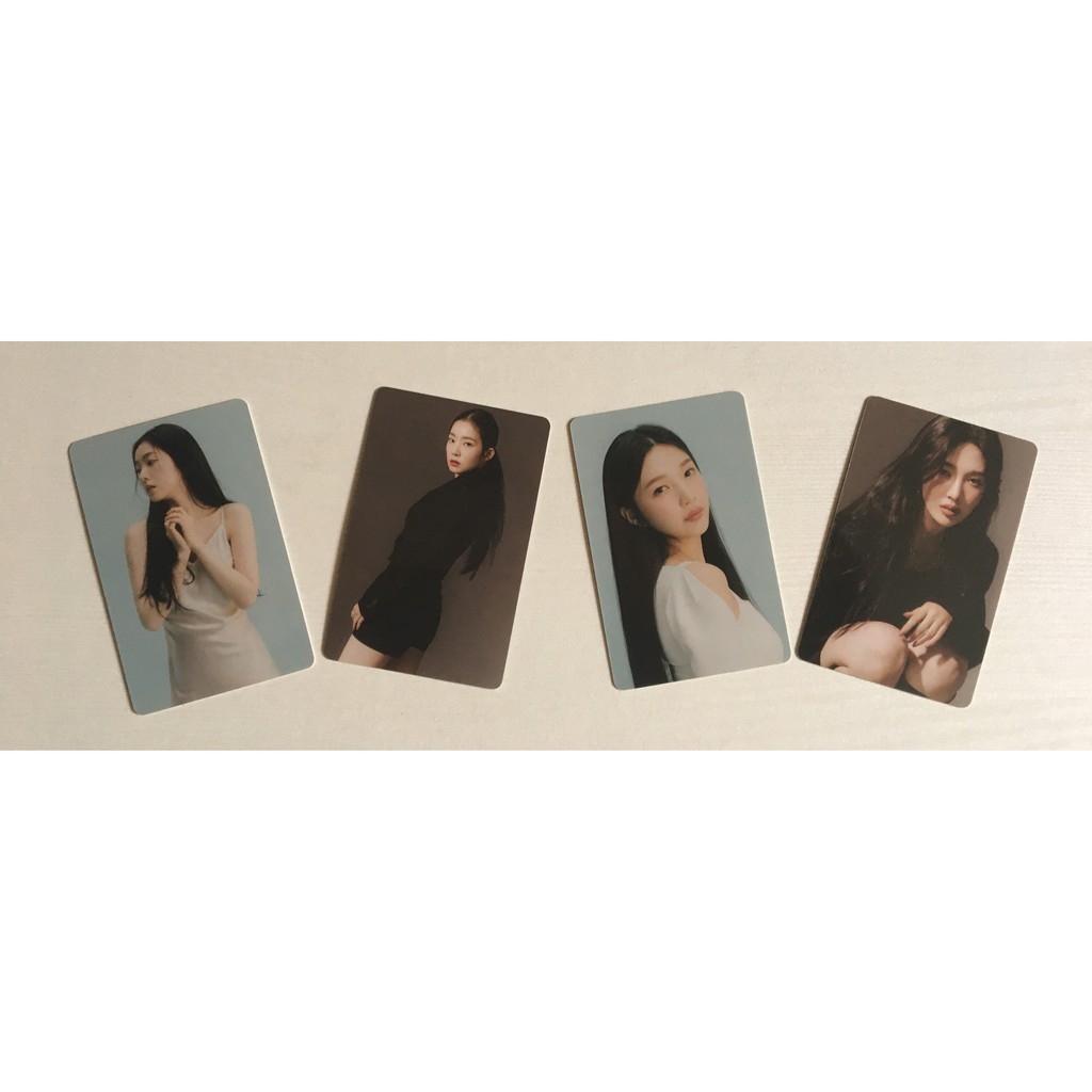 OFFICIAL RED VELVET PHOTOCARDS [Irene and Joy] 2021 SEASON'S