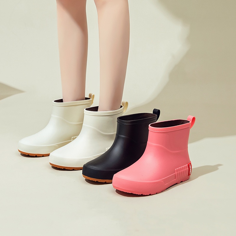 READY STOCK Rain Boots Bota Beauty Cute Waterproof and Non-slip Rain ...