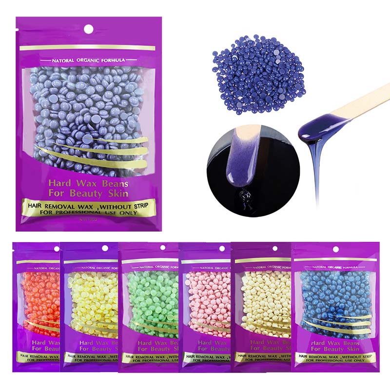 100g Hair removal wax beans salon waxing Hard Wax Beans Body hot wax hair removal Shopee