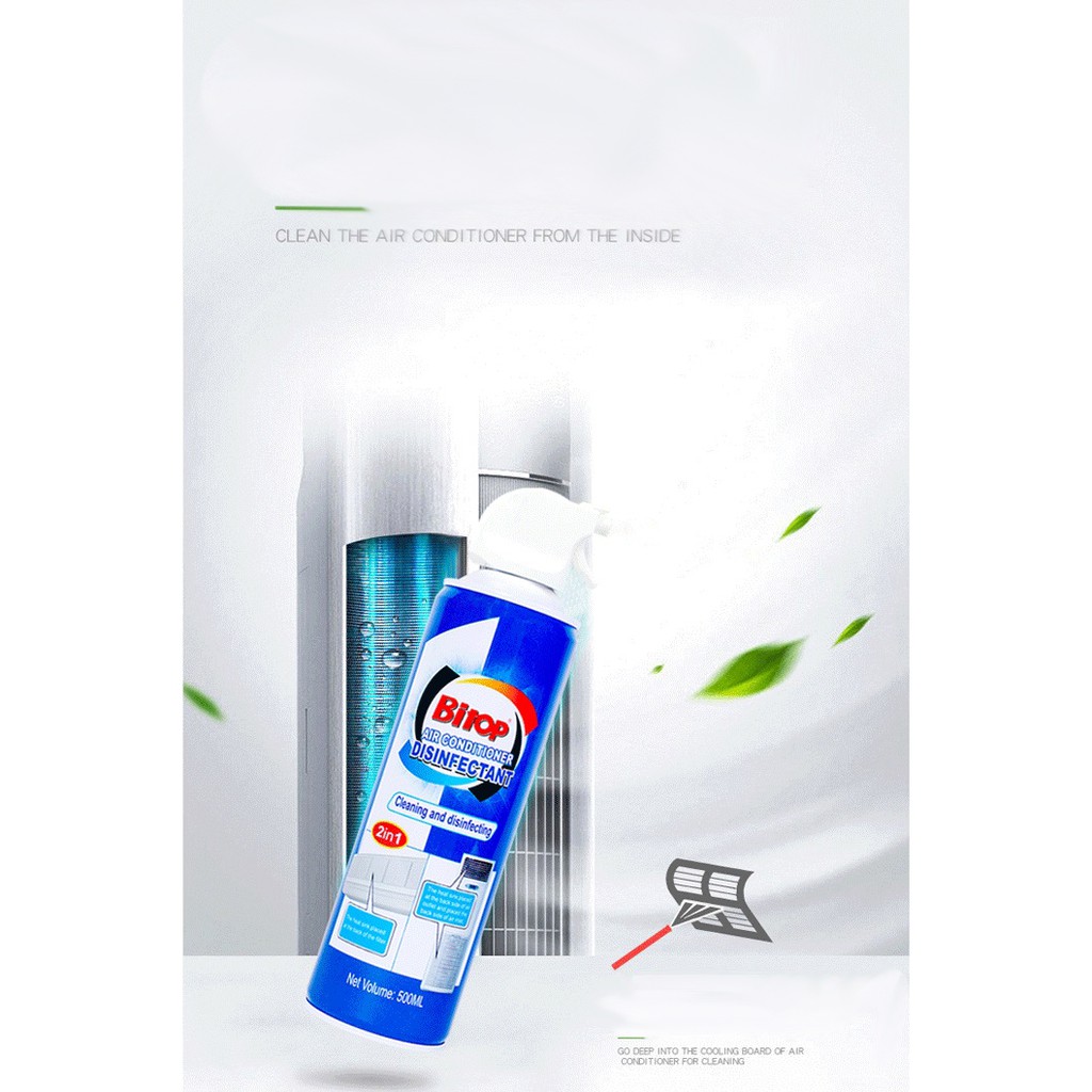 Bitop Aircon Cleaner 500ml Home Aircon Cleaner Air Conditioner Cleaner |  FIVERS | Shopee Philippines
