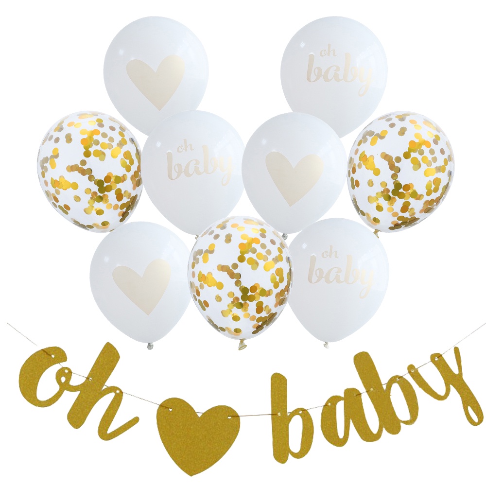 Babyparty Einladungskarten 'It's A Boy' – 20-teiliges Set Mit Blauem Blumen-Design & Umschlägen