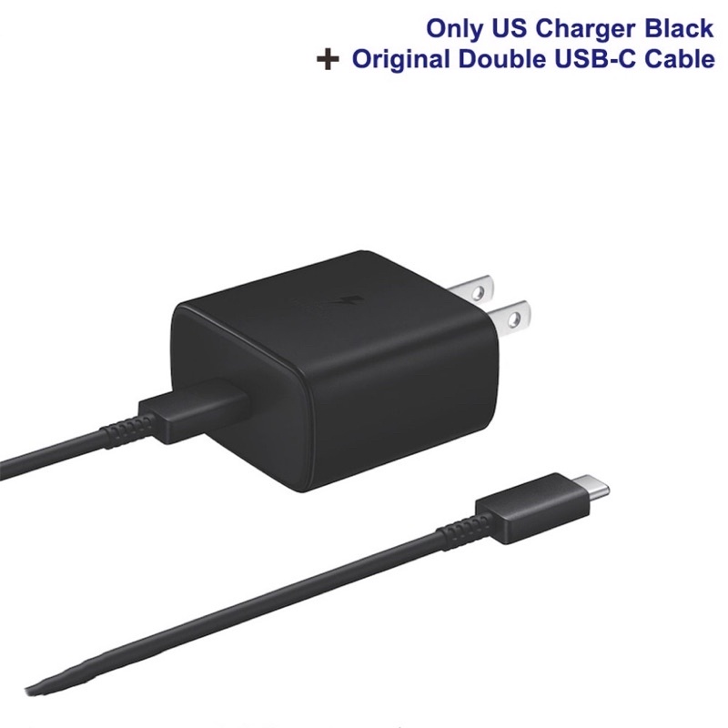 45W PD USB-C Super Fast Charger Type C to Type C Cable S20 S21 S22 NOTE20  ULTRA PLUS Plus
