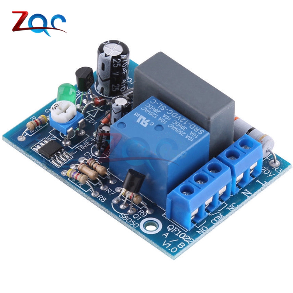 AC 220V Timer Relay Delay Switch Input/Output Delay Off Switch Module ...