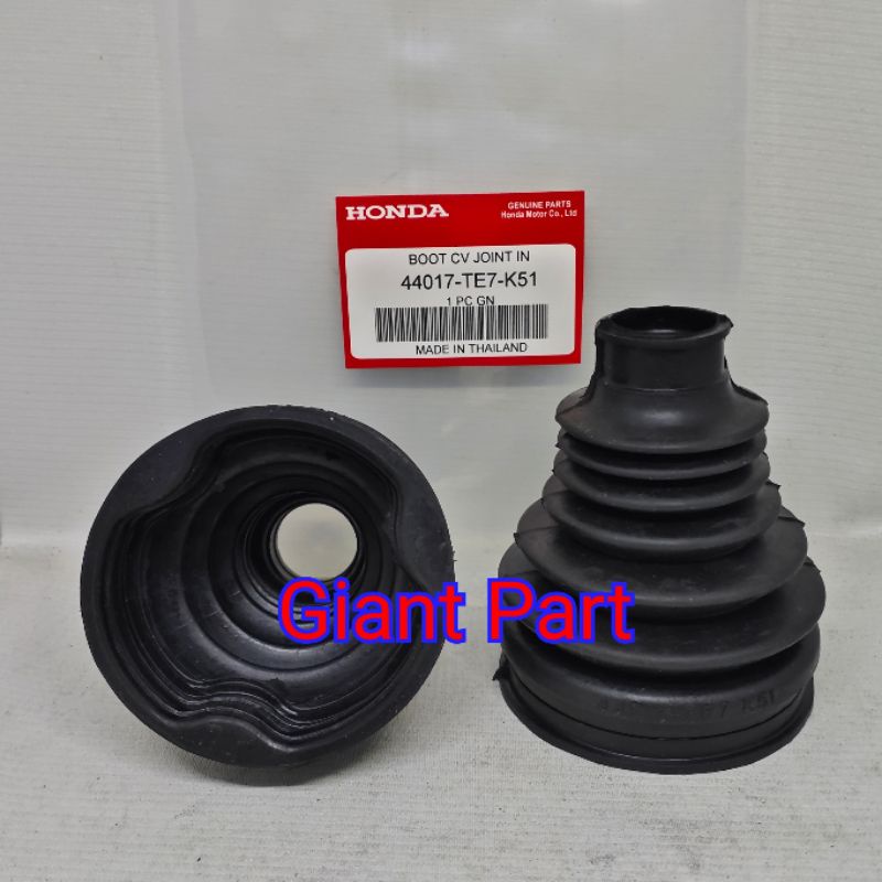 Rubber BOOT AXLE CV JOINT HONDA BRV BRIO INSIDE | Shopee Philippines