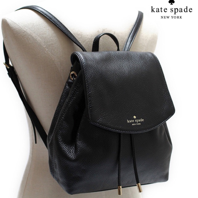 Kate spade leather on sale backpack