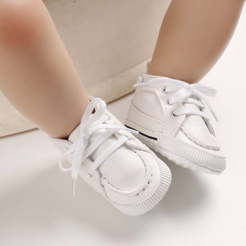 White Pang Binyag Baptismal Baby Boy Shoes Soft Sole White Shoes Newborn Christening Birthday Sneakers 0 18 Months Toddler Sapatos for Kids Shopee Philippines