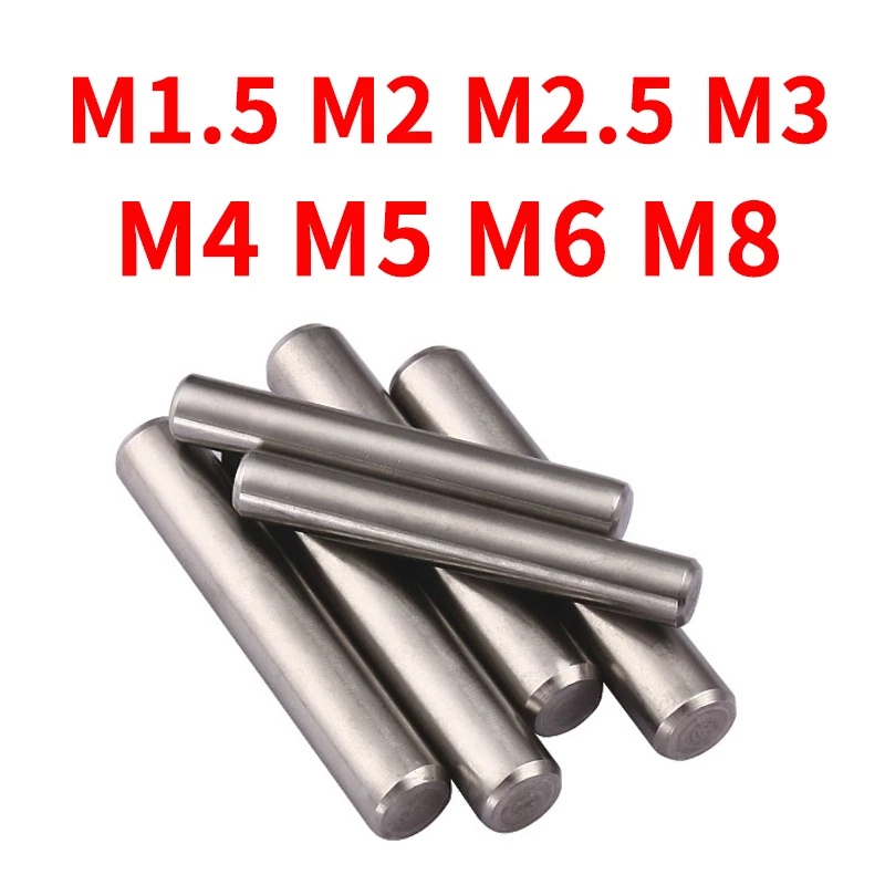 304 Stainless Steel Cylindrical Pin Locating Pin Fixed Pin Shaft Solid Pin Shopee Philippines