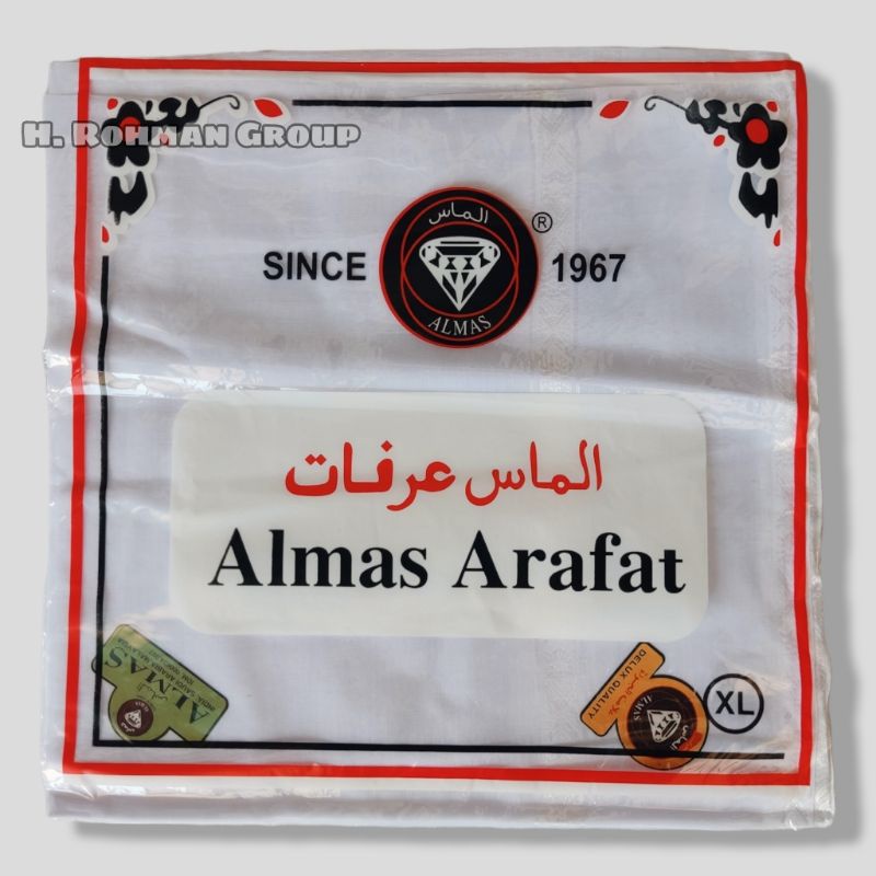PUTIH Rida Ar-rida turban plain white Almas white | Shopee Philippines