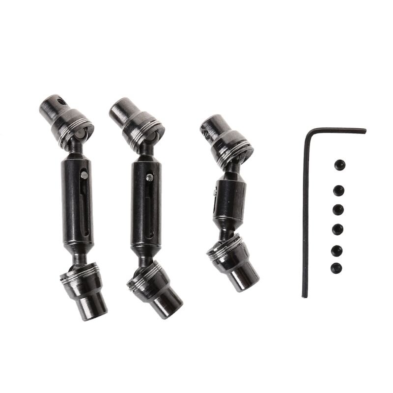 Set Ingranaggi Differenziali Anteriori E Posteriori In Acciaio Per Auto RC WPL 1/16 B16 B24 C14 MN D90 MN99S - 4 Pezzi - 3