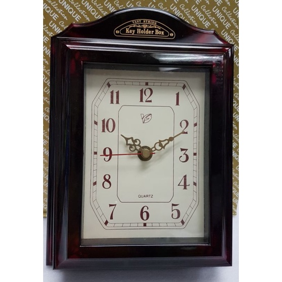key holder with clock wall decor 2 colors available Shopee Philippines