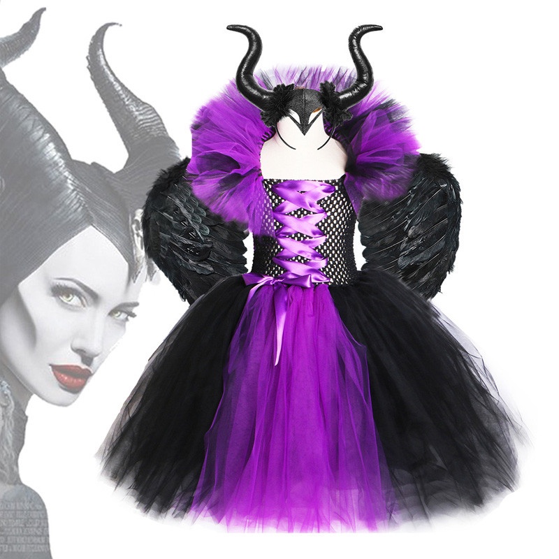 Maleficent Christening Black Gown Adult Deluxe main image 0