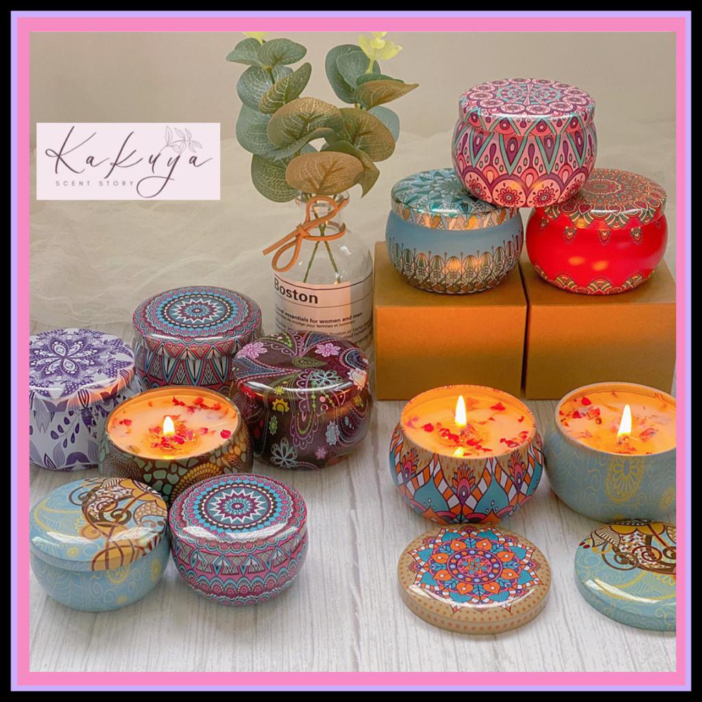 Scented Candles Fragrance Natural Soy Wax Natural Plant Essential Oil ...