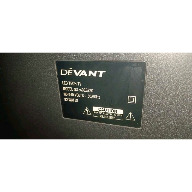 Backlight Set 50inch Devant 49es720 LED Tv Brandnew 5strip 12leds ...
