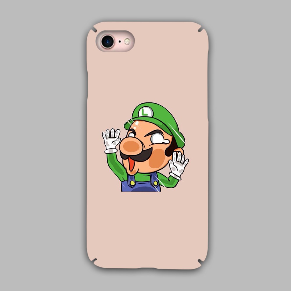 Cute Luigi Hard Phone Case For Iphone 5 SE 6 s 7 8 plus X XS XR 11 12 13  PRO MAX MINI | Shopee Philippines