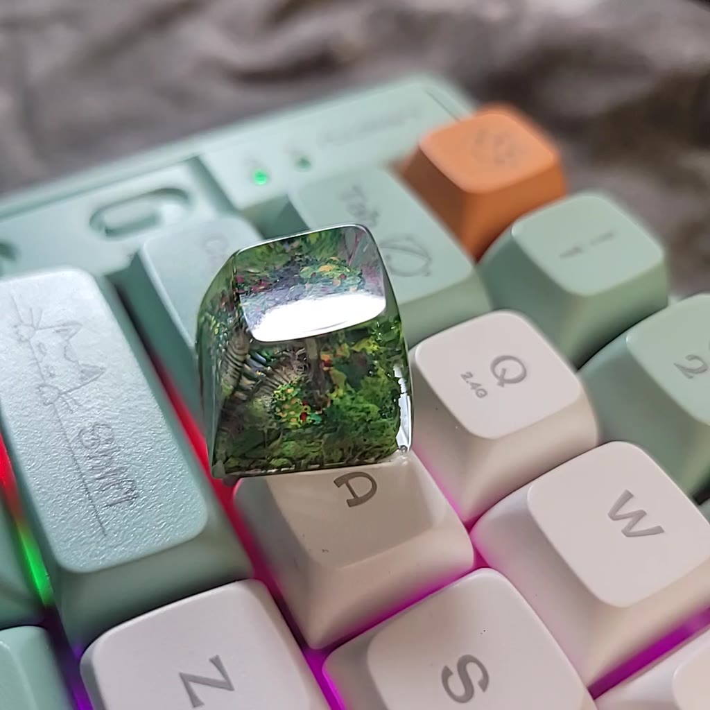 Hobbit Home keycap, artisan keycap, hobbit Home Mechanical Keyboard ...