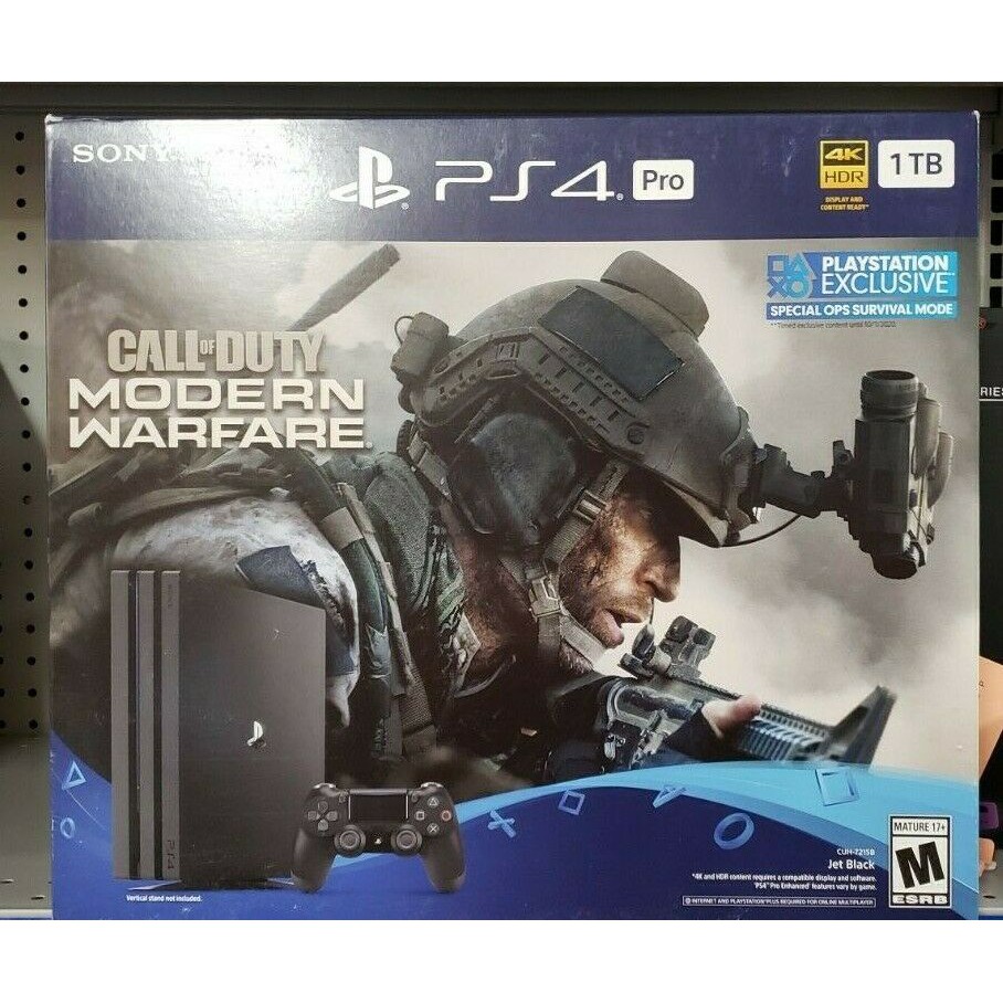 Playstation 4 pro with call of clearance duty