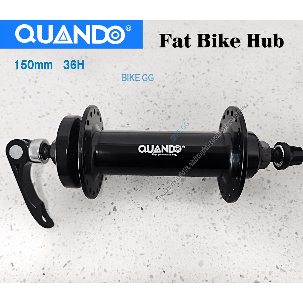 Original QUANDO Fat Bike cassette disc brake hub 36 holes beach / snow ...