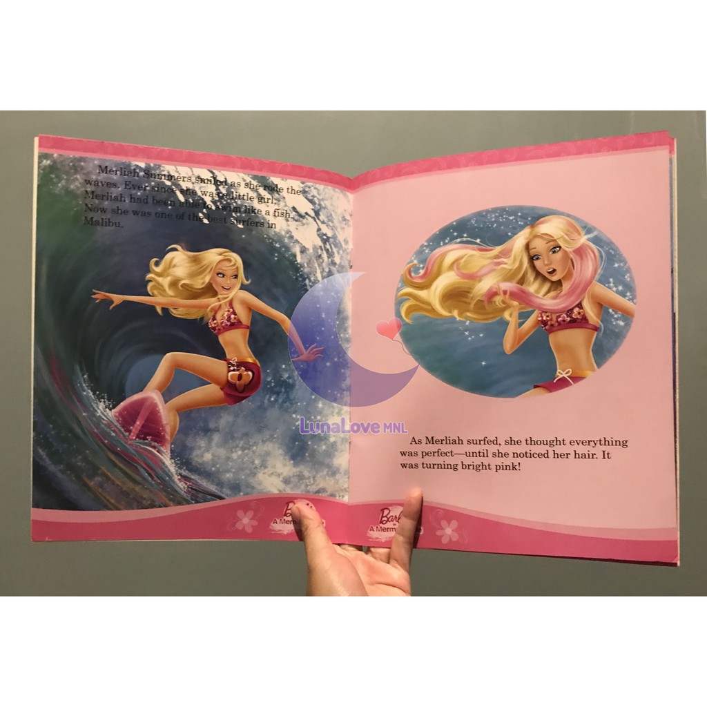 Barbie in a Mermaid Tale A Storybook English Children s Book Shopee Philippines