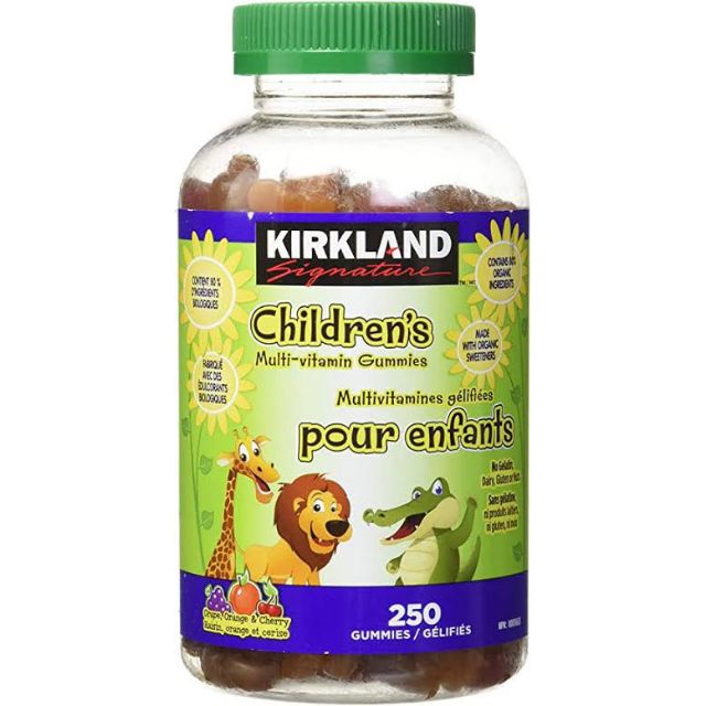 Kirkland Children's Multivitamin (250 Gummies) Shopee Philippines