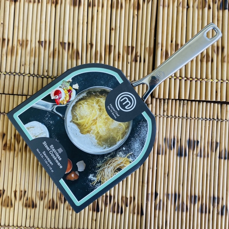 MASTERCHEF Stainless Steel Cookware Sauce Pan 18cm. Kitchen Essentials Shopee Philippines