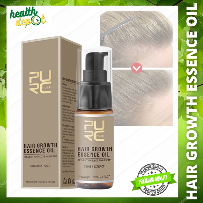 Purc Original Hair Growth Serum Fast Hair Grower Essence Oil And Scalp