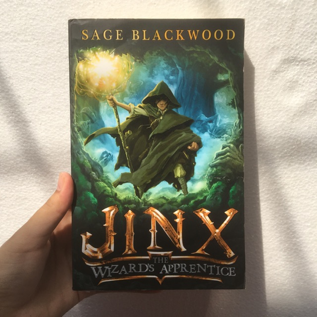 Preloved imported novel Jinx by Sage Blackwood | Shopee Philippines
