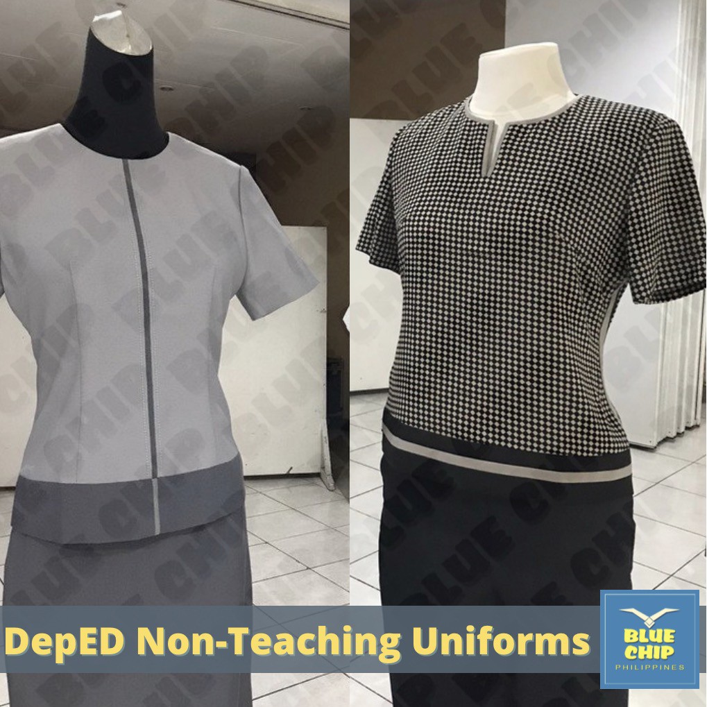 NonTeaching DepEd Teacher's Uniform for Women's *SET* (Men's Uniform
