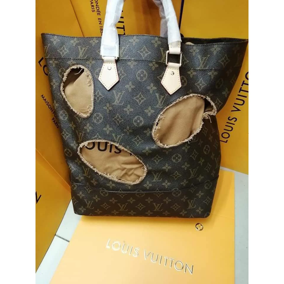 Louis Vuitton Monogram Rei Kawakubo Bag With Holes