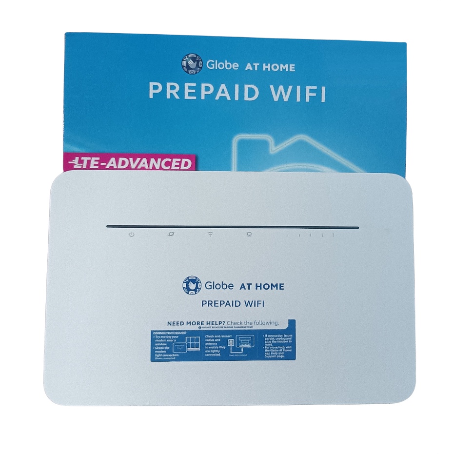 Globe at Home LTE-Advanced Prepaid WiFi CAT7 w/ FREE! 50GB data ...