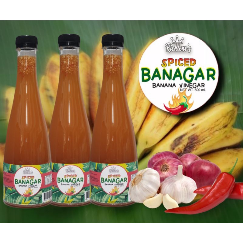 Spiced Banagar 500ml (Banana Vinegar) Shopee Philippines