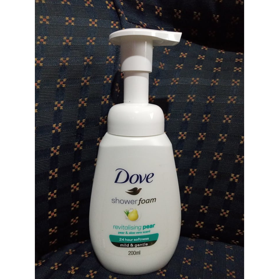 Dove Shower Foam Revitalising Pear Shopee Philippines