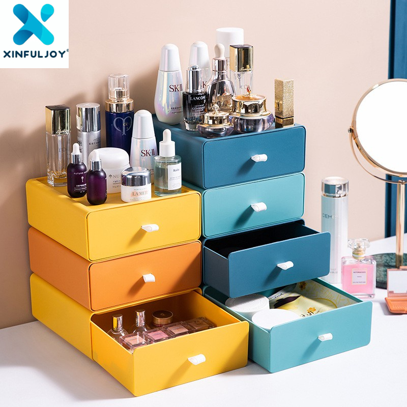 Desktop Drawer Storage Box can Stack Mini Drawers Dustproof Storage Box ...
