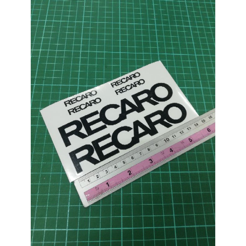 Sticker recaro car sticker accessories | Shopee Philippines