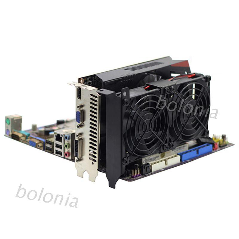 Pci Slot 80mm Gpu Fan Universal VGA Cooler Dual 80mm Graphics Card