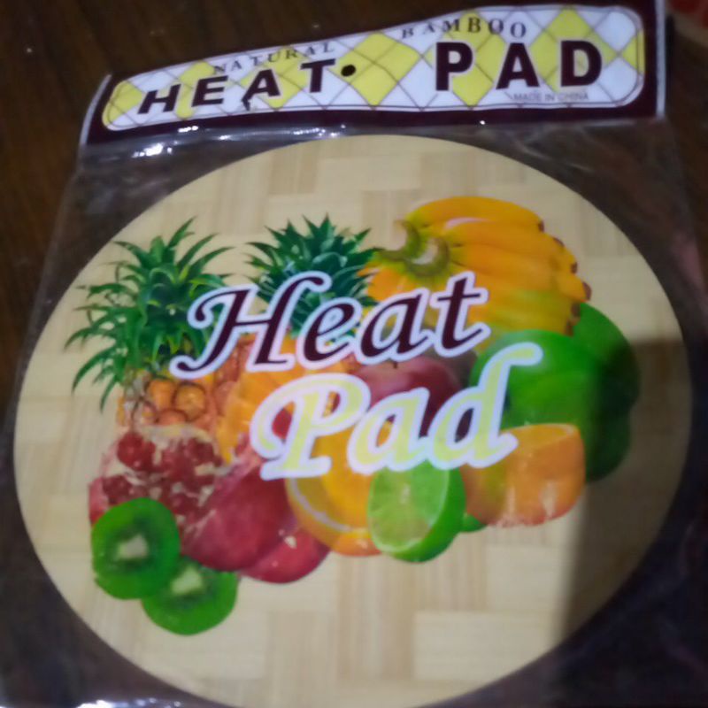 Bamboo heat pad (round) Shopee Philippines